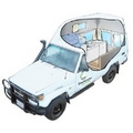 2/3 Berth 4WD Bushcamper new zealand camper van hire
