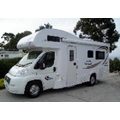 4 Berth Delux Motorhome australia camper van hire