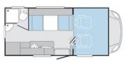 Caravan Daalmann Easy Class - Knaus Sport Traveller 500 D netherlands rv rental