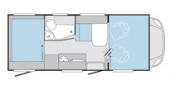 Caravan Daalmann Family Class - Knaus Sport Traveller 600 MG motorhome rental holland