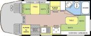 Comet Campers 6 Berth Grand Tourer motorhome rental sydney