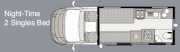 Big Sky Campervans Ireland Tribute 650 - 2 Berth motorhome hire ireland