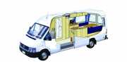 Bargain Camper Rentals Tasmania 2 Berth Mercedes Sprinter ST campervan hire australia