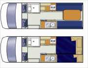Britz Campervan Rentals NZ 2 Berth ST - Elite new zealand camper van hire