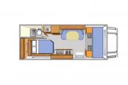 Compass Campers USA (International) C22 Class C Motorhome rv rental usa