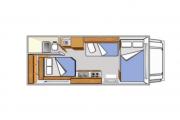 C22 Class C Motorhome rv rental texas