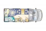 Category A - Sky 20 or similar motorhome rental - italy