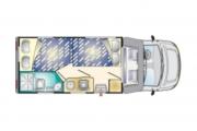 Category A - Sky 20 or similar motorhome rental - italy