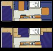 Britz Campervan Rentals NZ 6 Berth - Frontier new zealand camper van hire