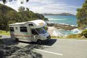 Britz Campervan Rentals NZ 6 Berth - Frontier new zealand camper van hire