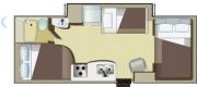Compass Campers Canada MH24S Motorhome rv rental calgary