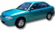 Hyundai Excel australia car hire