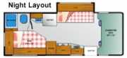 Moturis RV Rentals and Camping World Class C Supervan A 24D Slide-Out Diesel cheap motorhome rental sacramento