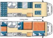 BW Campers BW Group D Motorhome motorhome rental holland