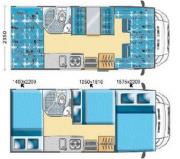 BW Campers BW Group E Motorhome netherlands rv rental