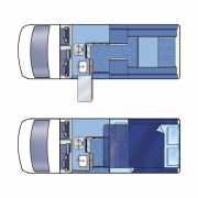 Maui Motorhomes NZ 2 Berth - Spirit 2 Grande new zealand camper van hire