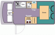 Camperman Australia AU 2 Berth ST Economy Micro motorhome rental sydney