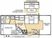 24ft Class C Motorhome Jayco Eagle motorhome rental - usa