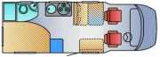 22 Ft 2-4 Berth Motorhome motorhome rental - uk