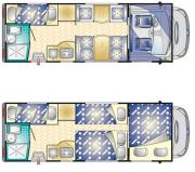Star Drive Portugal Category C7B camper hire portugal