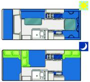Backpacker Campers NZ 6 Berth: Six Pack motorhome rental new zealand