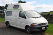 2 Berth Toyota Hiace campervan hire - new zealand