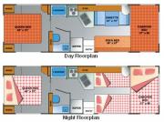 Pure RV Rental USA Class C Motorhome 29ft (J29) cheap motorhome rental sacramento