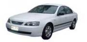 Ford Falcon or similar car hire - queensland