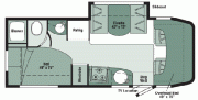American Dream Vacations - Austin Class C Motor Home - 1 Slide 24J (Diesel) motorhome rental usa