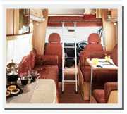 Chariots Motorhome Hire 5 Berth Motorhome - CB5 motorhome rental uk