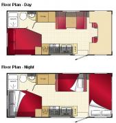 Go West RV Centre Budget Class C Motorhome 22' motorhome rental calgary