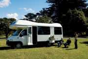 6 Berth Fiat Luxury (6BFIA) campervan hire - new zealand
