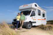 Britz Campervan Rentals AU Escape 5 Berth Motorhome motorhome tasmania