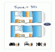 Easirent Vehicle Rental Benimar Sport 310 motorhome rental uk