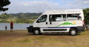 United 2 Berth Fiat with S/T campervan hire - new zealand