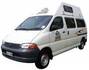 Happy 2 Berth Camper campervan hire - new zealand