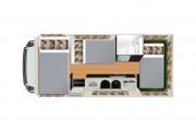 Apollo Motorhomes NZ - Flex 6 Berth Motorhome new zealand camper van hire