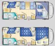 Rimor Katamarano 1 motorhome rental - italy