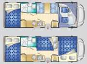 Rimor Europeo 5 motorhome rental - italy