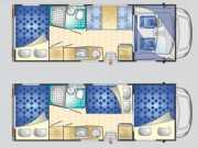 Rimor Super Brig 677TC motorhome rental - italy