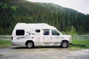 Westcoast Mountain Campers Deluxe Van Conversion (VC) rv rental calgary