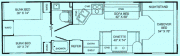 Clippership Motorhome Rentals 29ft Class C Standard Motorhome Bunk House motorhome rental alaska