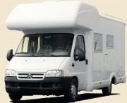 Coach-built A650 motorhome hire france