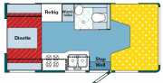 Westcoast Mountain Campers Midi Motorhome (C20) rv rental calgary