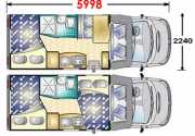 Star Drive Spain Category A - Sky 20 or similar motorhome rental spain