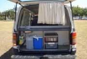 Budget Campette with A/C campervan hire - brisbane