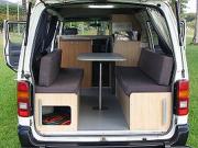 3 Berth Jade Hightop campervan hire - brisbane