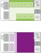 2 Berth Crib campervan hire - new zealand