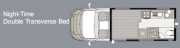 Irish Camper Vans Tribute 650 - 2 Berth motorhome hire ireland