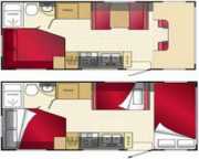 Casual Camping Canada Budget Class C Motorhome 22' motorhome rental calgary